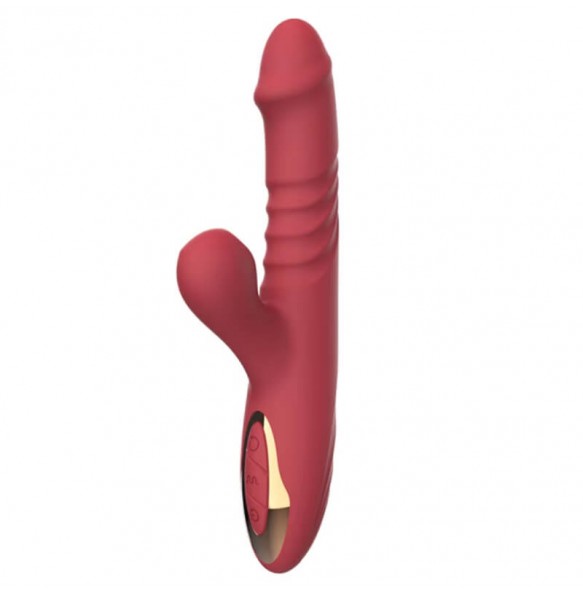 SAGAN - Thrust Suction Swinging Massage Wand (Chargeable - Red)